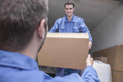 Chelsea Movers team carefully handling a home relocation
