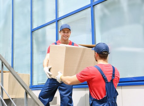 Piano relocation equipment and careful loading for a Chelsea move
