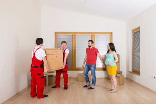 Careful handling of furniture during Chelsea house removals