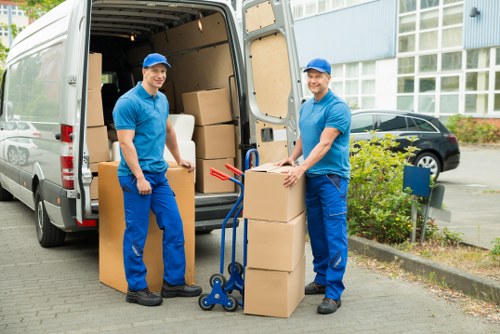 Quotation and booking process for moving services