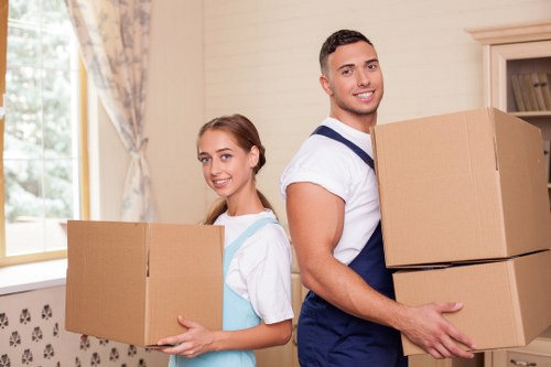 Van service handling furniture and storage runs around Chelsea
